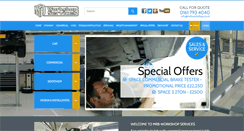 Desktop Screenshot of mrbworkshop.co.uk